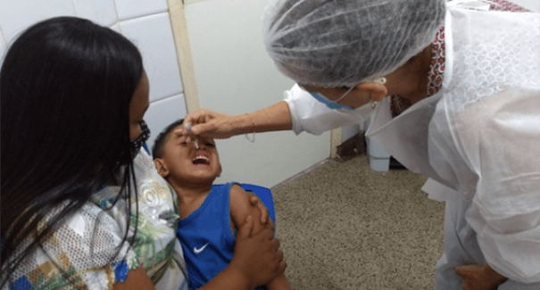 Vacinação contra poliomielite começa neste sábado (17)
