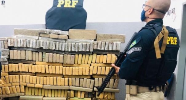 Meia tonelada de maconha é apreendida no Maranhão