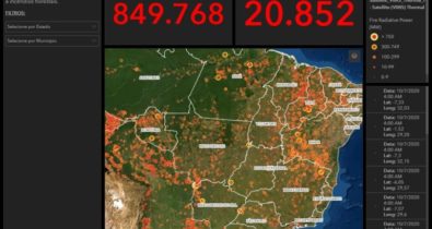 Maranhão é o 4° estado com maior número de queimadas em 2020