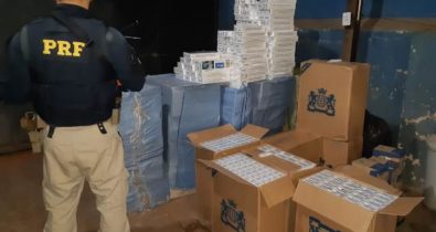 72 toneladas de cigarros contrabandeados são destruídos no Maranhão