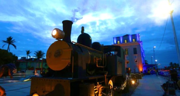 Flávio Dino anuncia a reinauguração da Estação Ferroviária