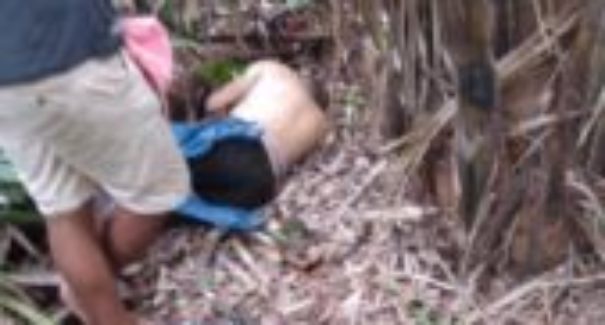 Corpo de suspeito de participar de “chegadinha bancária” é encontrado em matagal