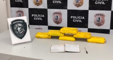Suspeito de transportar crack avaliado em R$ 150 mil é preso