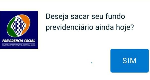 Site de cadastro para saque do ‘fundo previdenciário’ é verdadeiro? Checamos!