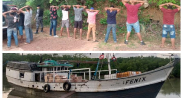 13 pessoas são presas com cigarro contrabandeado do Suriname