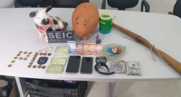 Casal é preso em flagrante carregando drogas ilícitas em Santa Rita