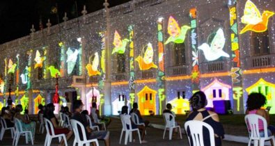 Confira os horários do vídeo mapping de Natal em São Luís