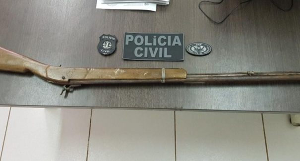 Homem é preso pelo crime de porte ilegal de arma de fogo em Coroatá
