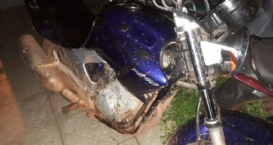 Polícia recupera moto roubada em Itapecuru Mirim