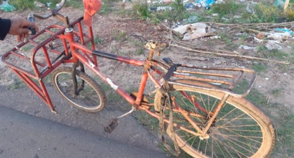 Ciclista morre atropelado na BR-135, Vila Itamar