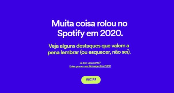 Spotify Wrapped: confira as músicas mais ouvidas em 2020