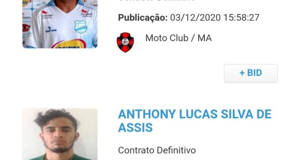 Moto Club oficializa mais cinco contratações para o mata-mata da Série D
