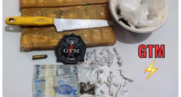 Homem é preso por suspeita de tráfico de drogas no Parque Araçagy