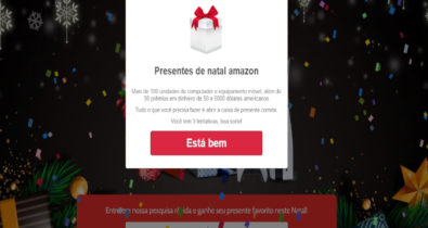 Promoção com vale-presente de Natal da Amazon é real? Checamos!