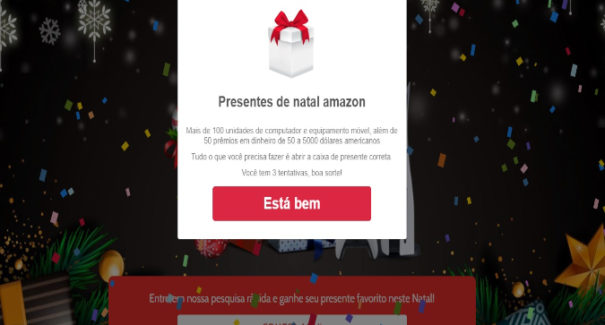 Promoção com vale-presente de Natal da Amazon é real? Checamos!