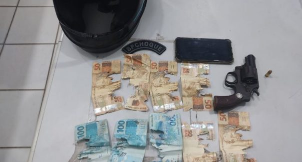 Suspeito de assalto a posto de gasolina é preso pela PMMA