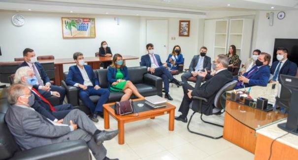Prefeito Eduardo Braide faz visita ao Tribunal Regional do Trabalho