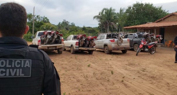 Polícia Civil apreende 12 motocicletas com restrição de roubo em cidades do Maranhão