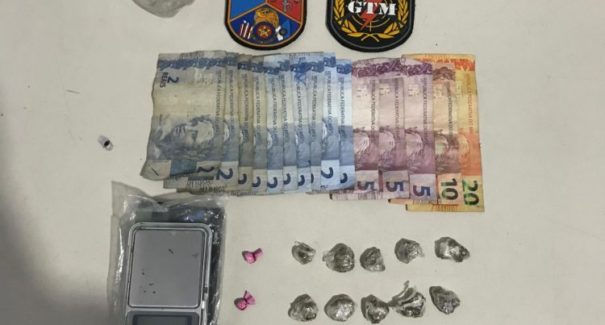 Menor de idade é apreendido por suspeita de traficar drogas no Anjo da Guarda