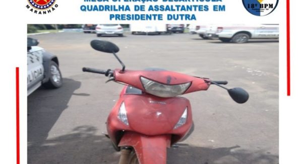 Membros de quadrilha são presos por suspeita de cometerem assaltos