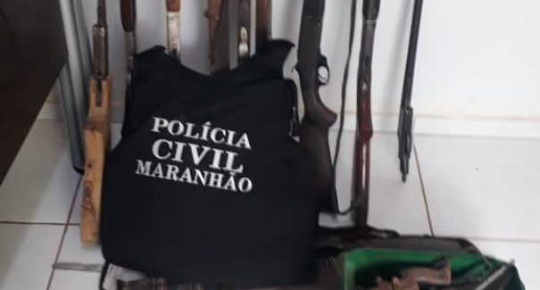 Fábrica clandestina de arma de  fogo é localizada e desativada em Tuntum