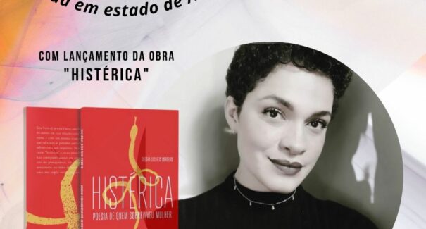 “Histérica”, livro inédito de poesias, será lançado nesta sexta (4)