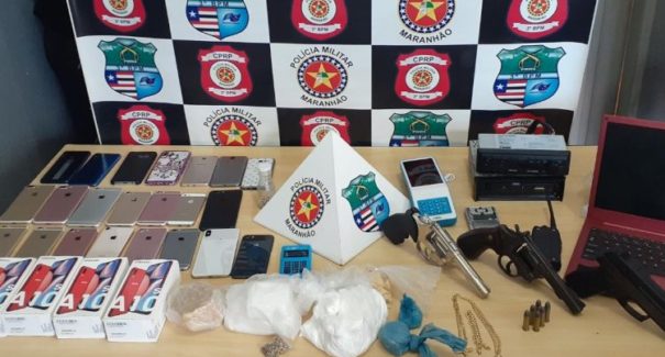 Bando é preso por assaltar loja de eletrônicos em Imperatriz