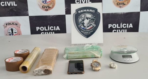 Polícia prende homem com grande quantidade de drogas em sua casa no São Francisco