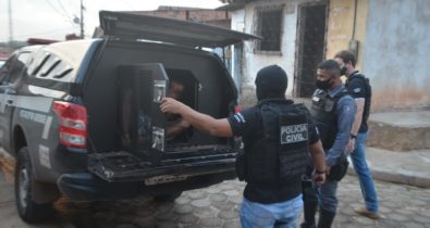 Policia realiza operação contra o narcotráfico na região do Bom Jesus e Coroadinho