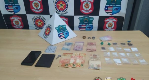 Dois homens são presos por suspeita de tráfico de drogas em Imperatriz