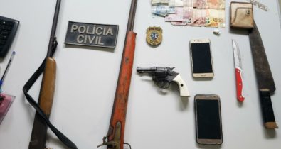 Polícia Civil cumpre 6 mandados de busca e apreensão em Santa Rita