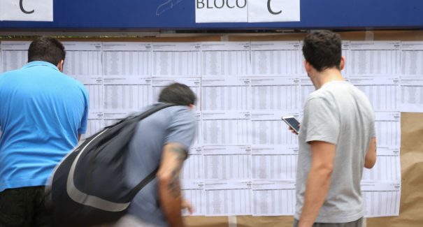 Estudantes fazem hoje primeira prova do Enem 2020