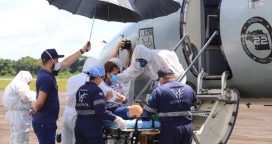 Mais 11 pacientes de Manaus chegam ao Maranhão