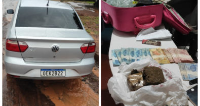 Moradores de Coroatá são presos por suspeita de tráfico de drogas em Vargem Grande