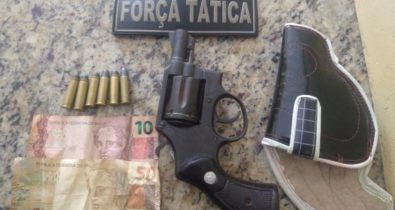 Ações da polícia militar apreende armas de fogo em Caxias