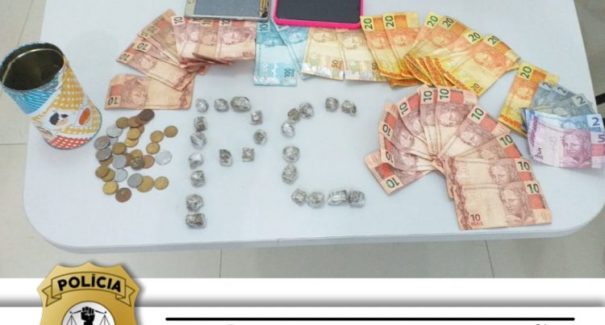 Dois suspeitos são presos por tráfico de drogas em Santa Rita