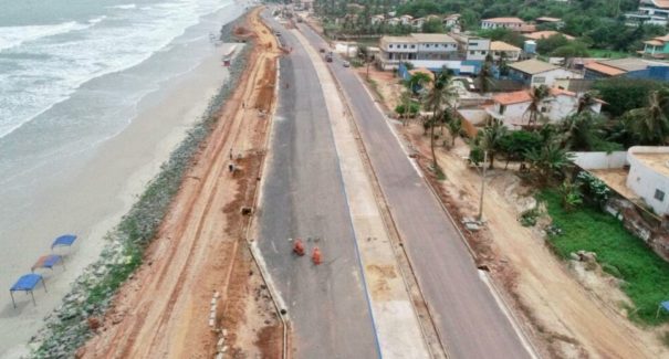Extensão da litorânea deve ser entregue em três semanas