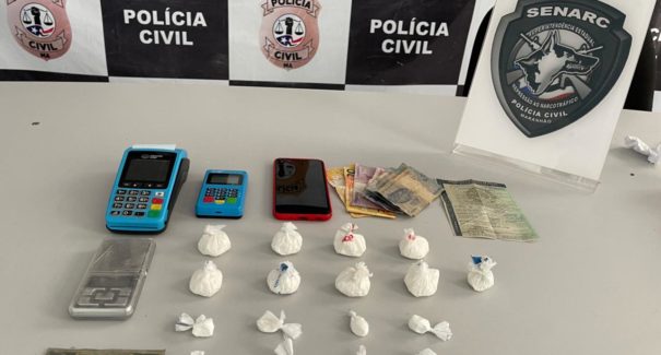 Polícia prende traficante em flagrante na Divinéia
