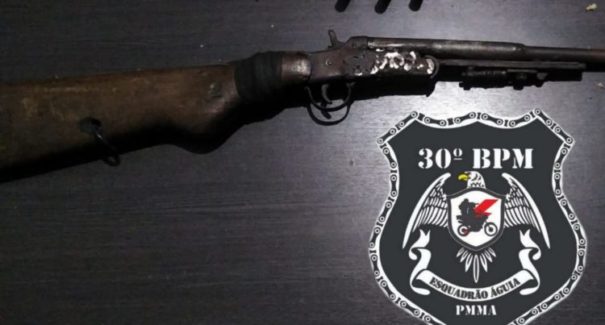 Dupla é presa por porte ilegal de armas em Buriticupu