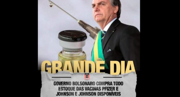 Governo Federal comprou todo estoque de vacinas da Pfizer e da Janssen? Checamos!