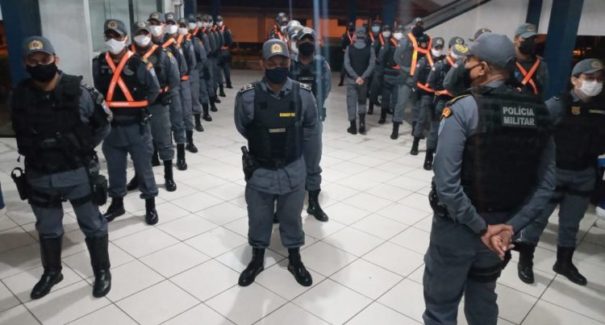 Polícia faz operação no final de semana para aumentar segurança na cidade