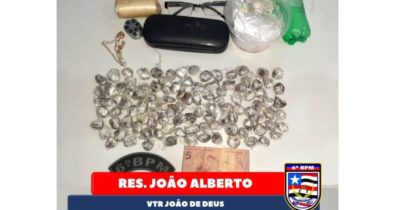 Preso suspeito de tráfico de drogas em residencial em São Luís