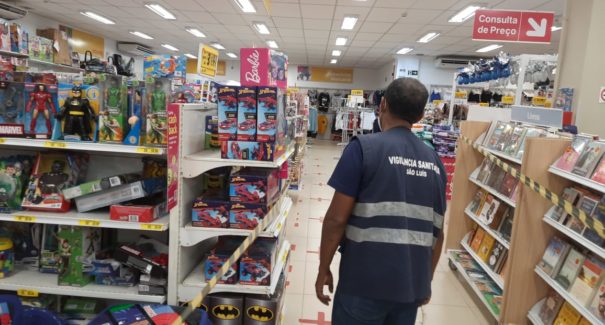 Mais de 480 estabelecimentos comerciais foram fiscalizados em São Luís
