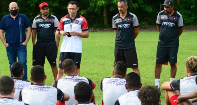 “Dar nossa cara à equipe”, destaca Júnior Amorim sobre semana cheia de treinos
