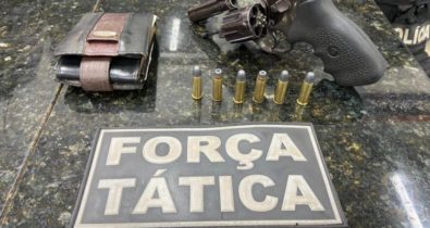 Homem é preso por porte ilegal de arma de fogo em Viana
