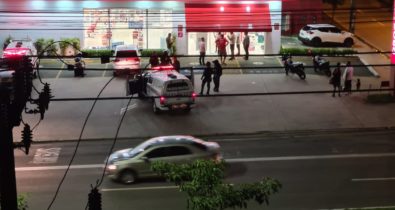VÍDEO: Polícia prende três suspeitos durante tentativa de assalto em drogaria