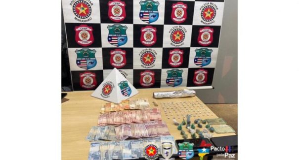 Três suspeitos de tráfico de drogas são presos em Governador Edison Lobão