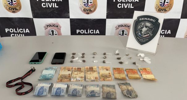Polícia prende homem por tráfico de drogas na Vila Maranhão