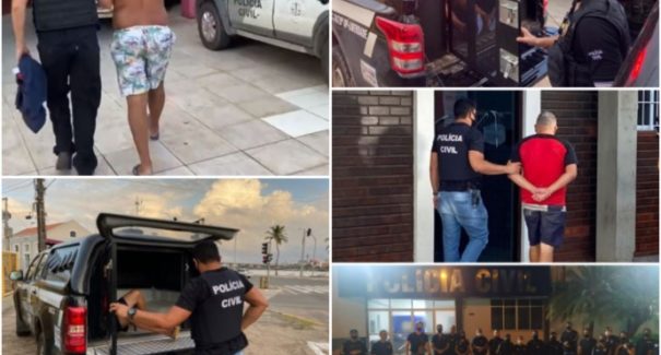 Presos 5 suspeitos de cometerem crimes sexuais contra crianças e adolescentes