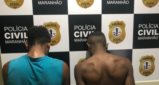 Polícia Civil prende dupla suspeita de roubo e furto no interior do Maranhão
